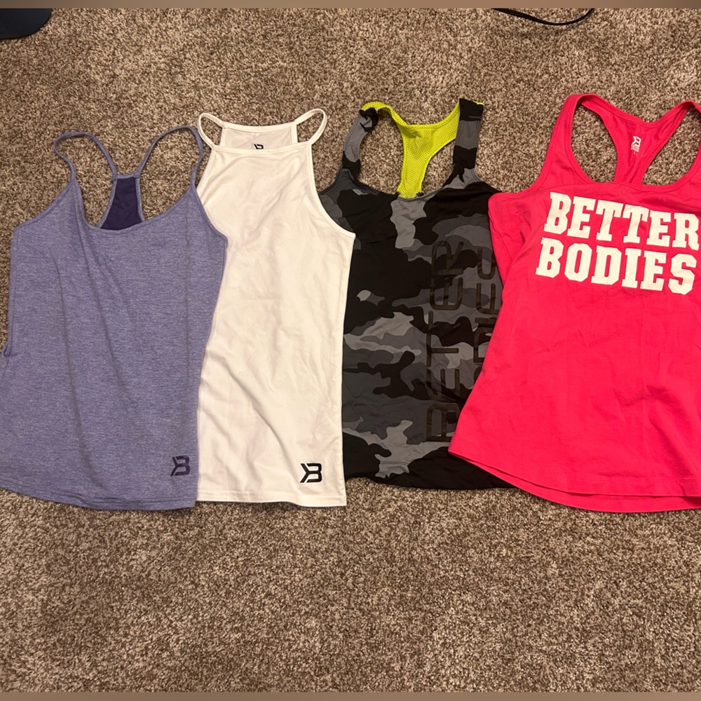 BETTER BODIES Colorful Tank Top Collection